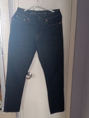 American Eagle Outfitters Women's Deep Indigo Skinny Jeans